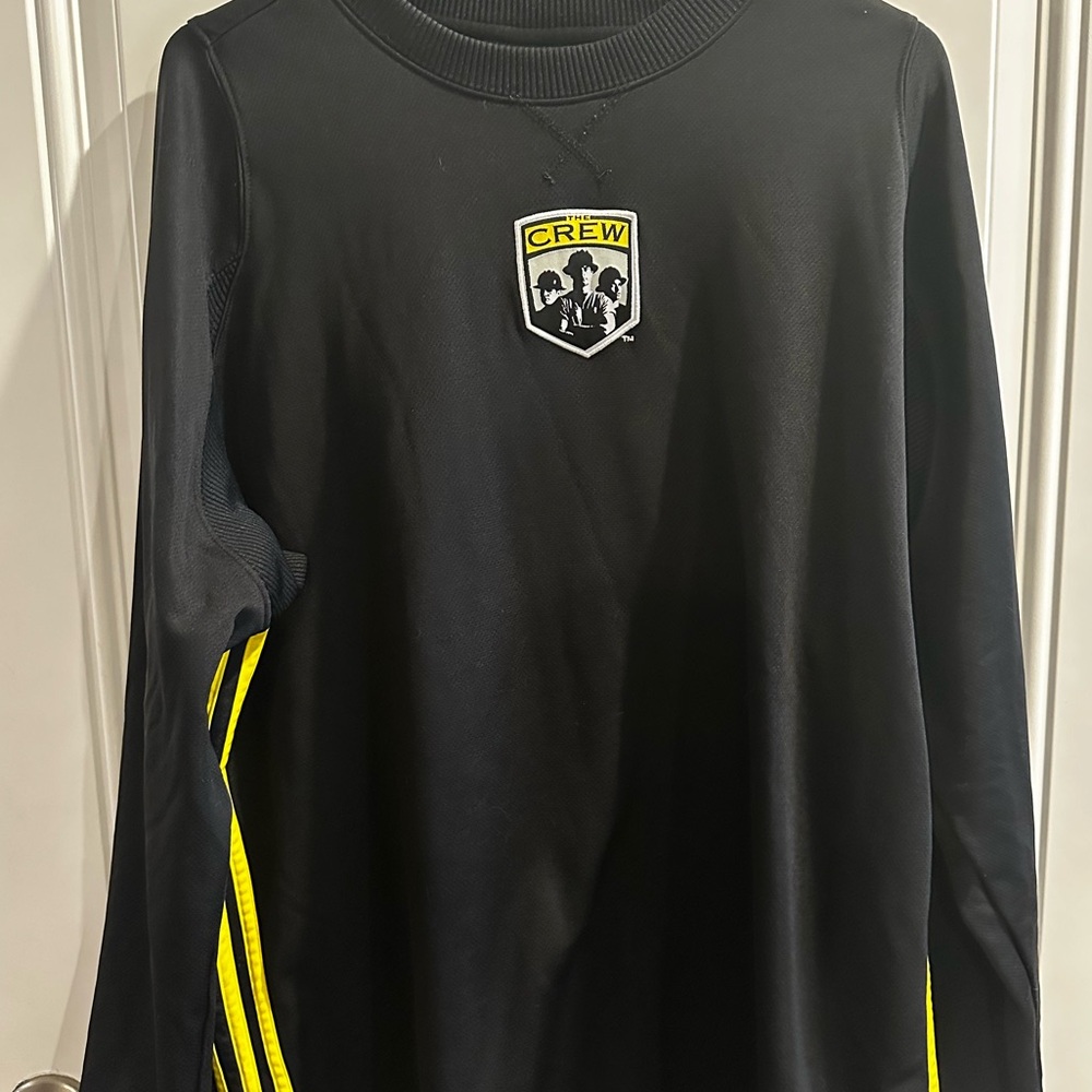 Black Adidas Columbus Crew Long Sleeve sweatshirt. XL